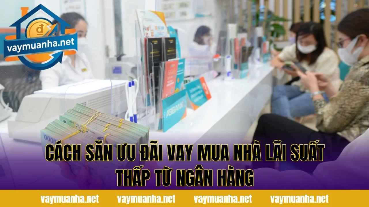 Cách săn ưu đãi vay mua nhà lãi suất thấp từ ngân hàng
