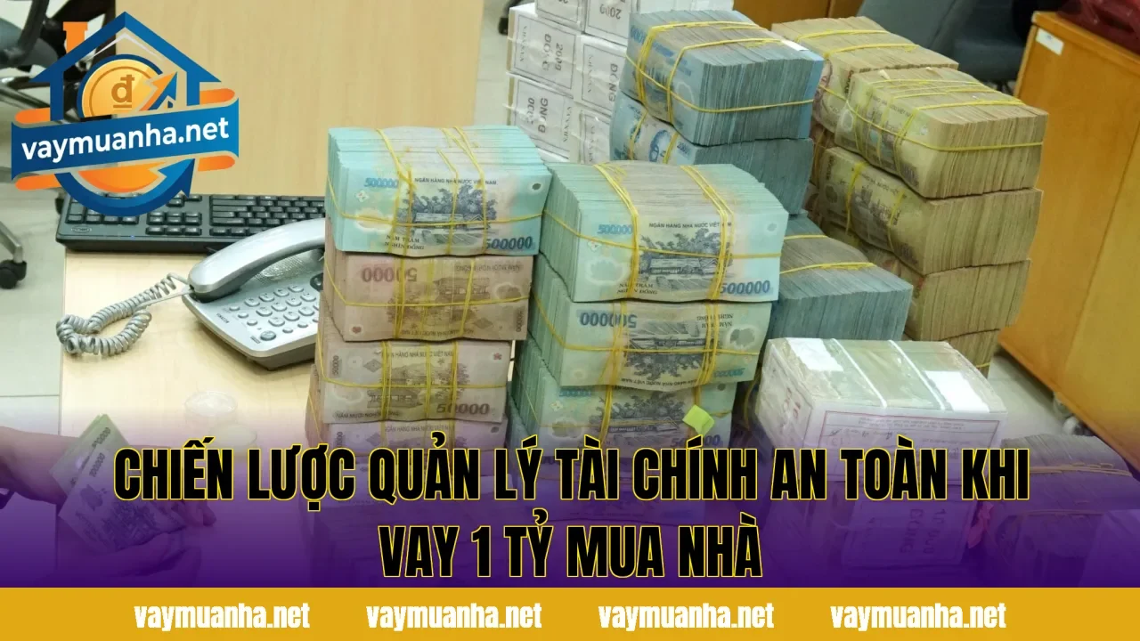 Chiến lược quản lý tài chính an toàn khi vay 1 tỷ mua nhà