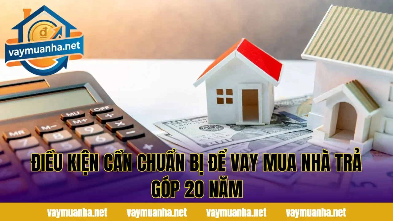 Điều kiện cần chuẩn bị để vay mua nhà trả góp 20 năm