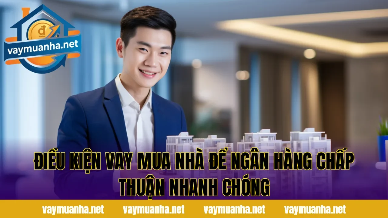 Điều kiện vay mua nhà để ngân hàng chấp thuận nhanh chóng