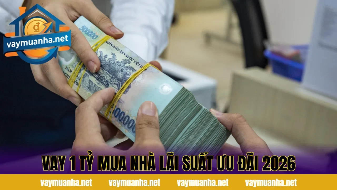 Vay 1 Tỷ Mua Nhà Lãi Suất Ưu Đãi 2026